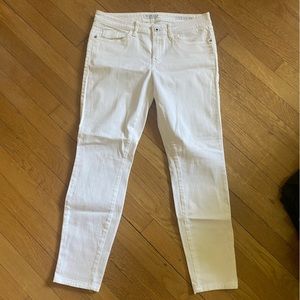 Guess White Brittney Style Skinny Jeans